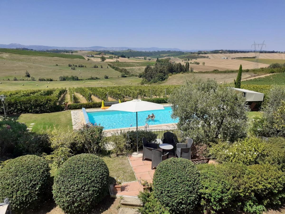 Villa La Valiana - Full Estate In Montepulciano - Heated Pool Valiano Luaran gambar