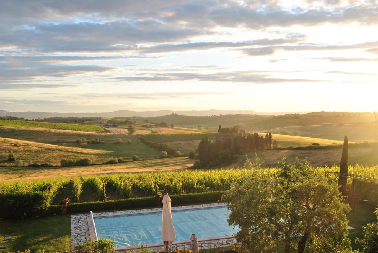 Villa La Valiana - Full Estate In Montepulciano - Heated Pool Valiano Luaran gambar